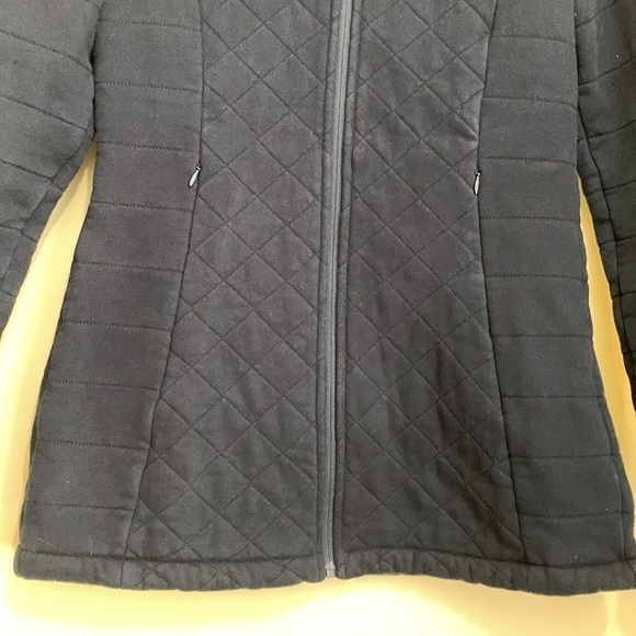 The North Face | Black Caroluna Quilted Raschel Oso Fleece Lined Zip Jacket S - Picture 6 of 17
